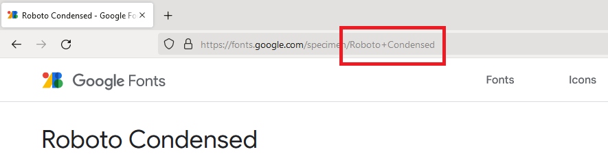 Loading Google Fonts